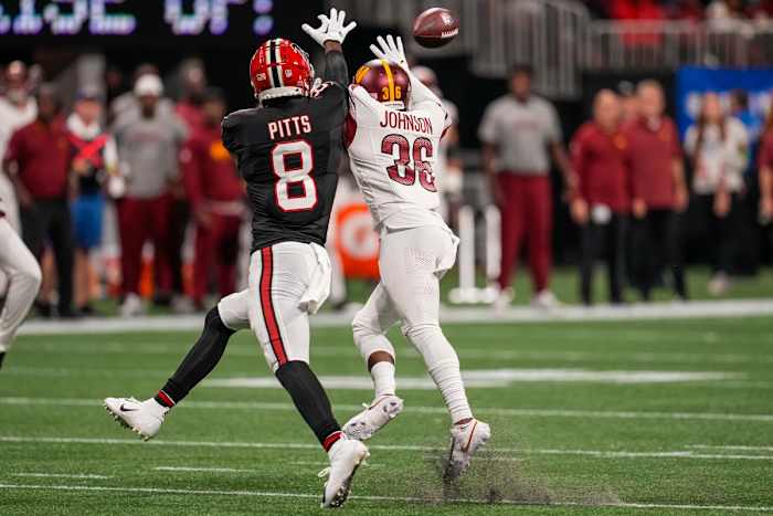 Kyle Pitts Falcons Danny Johnson